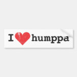 I love Humppa Bumper Sticker