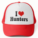 I Love Hunters hats