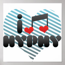 I Love Hyphy Print
