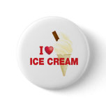 i love ice cream buttons