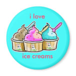 i love ice cream magnets