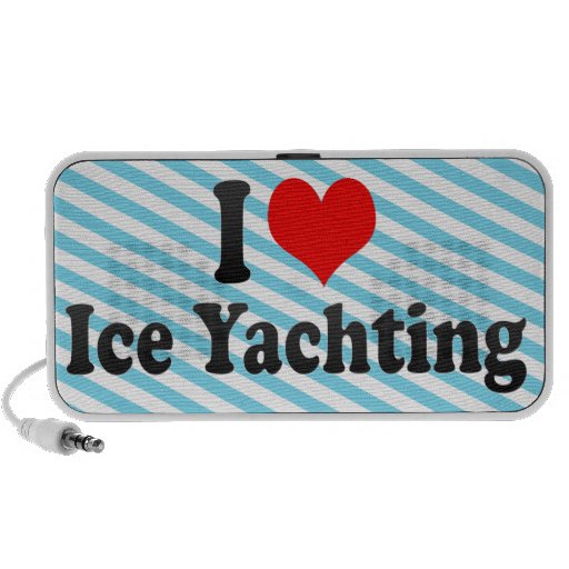 I love Ice Yachting Travelling Speakers