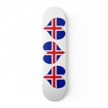 I Love Iceland Skate Deck