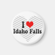 I Love Idaho Falls, United States Magnet