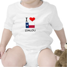 I Love Idalou Texas T-shirts