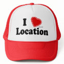 I Love II hats