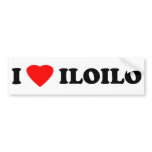 I Love Iloilo bumper stickers