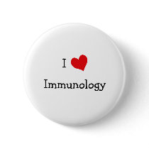 I Love Immunology Pin