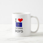 I Love Indiana Boys Mugs