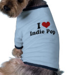 I Love Indie Pop pet clothing