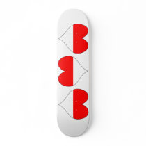 I Love Indonesia Custom Skate Board