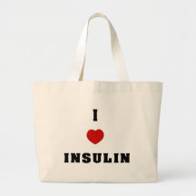 I Love Insulin Bag