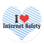I Love Internet Safety stickers