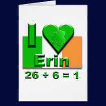 I Love Ireland  26 + 6 = 1 cards