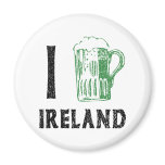 I Love Ireland Beer magnets