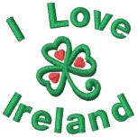 I Love Ireland Embroidered T shirt embroidered shirts