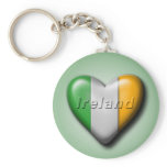 I Love Ireland keychains