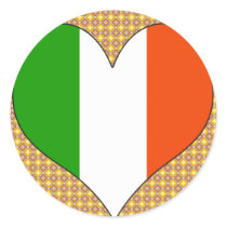 I Love Ireland Stickers