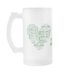 I Love Ireland With All My Heart (Symbolic Words) Coffee Mugs