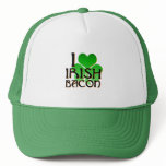 I Love Irish Bacon hats