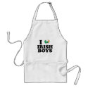 I love Irish Boys aprons