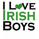 I love Irish Boys cute st patricks day t-shirts