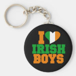I Love Irish Boys Key Chain