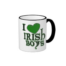I Love Irish Boys Mug