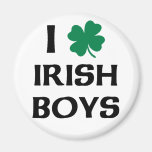I Love Irish Boys Refrigerator Magnets