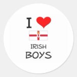 I Love Irish Boys Sticker