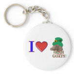 I Love Irish Goats - ST. PATRICK'S DAY GIFT keychains