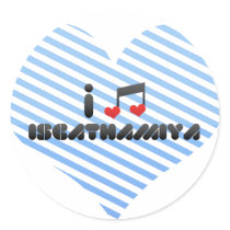 I Love Iscathamiya Sticker