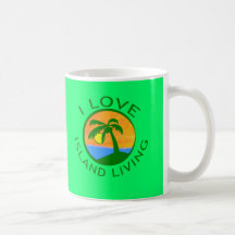 I Love Island Living Products Coffee Mug