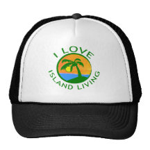 I Love Island Living Products Mesh Hats