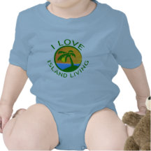 I Love Island Living Products Tee Shirts