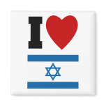 I Love Israel Gifts and Tees for Kids and Adults Fridge Magnet
