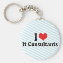 I Love It Consultants Keychain