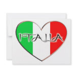 I LOVE ITALIA invitations