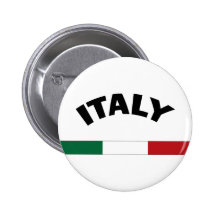 I Love Italy Buttons