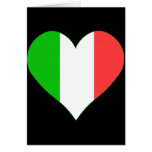 I Love Italy Heart Greeting Card
