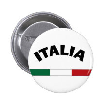 I Love Italy Pinback Button