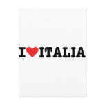 I love Italy postcards