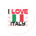 I Love Italy stickers