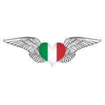 I Love Italy -wings Photo Sculpture