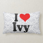 I love Ivy pillows