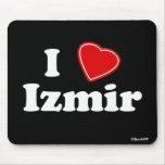 I Love Izmir mousepads