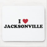 I Love Jacksonville Mouse Pad