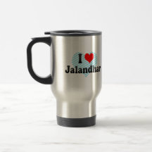 I Love Jalandhar, India Coffee Mug