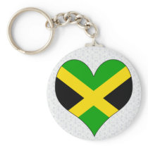 I Love Jamaica Key Chains
