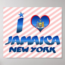 I love Jamaica, New York Posters